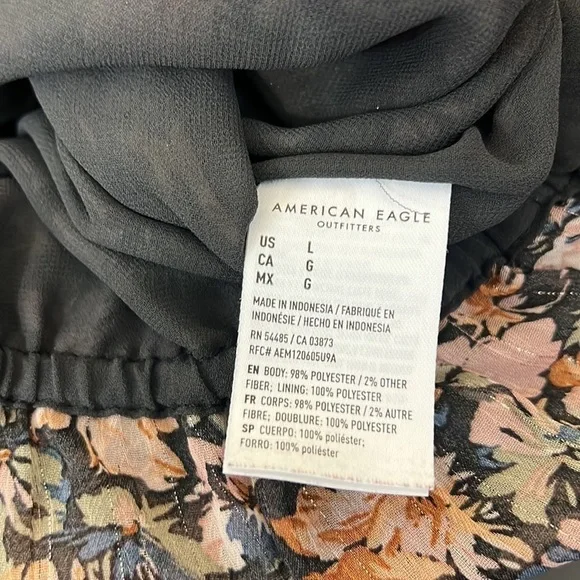 American Eagle floral long sleeve blouse - Picture 7 of 7